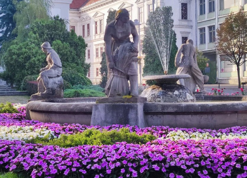 The Ruins of the Fortress, Odorheiu Secuiesc, Romania, Romania